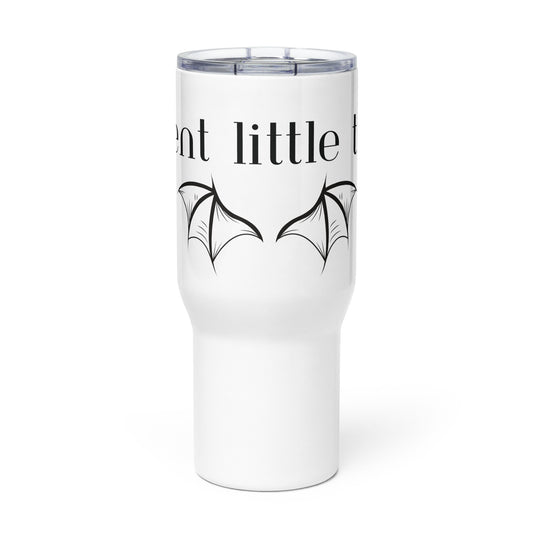 Violent Little Thing Travel Mug with a Handle - Fandom-Made