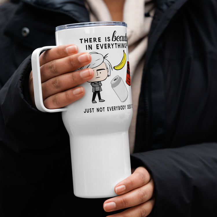 Andy Warhol Travel Mug - Fandom-Made