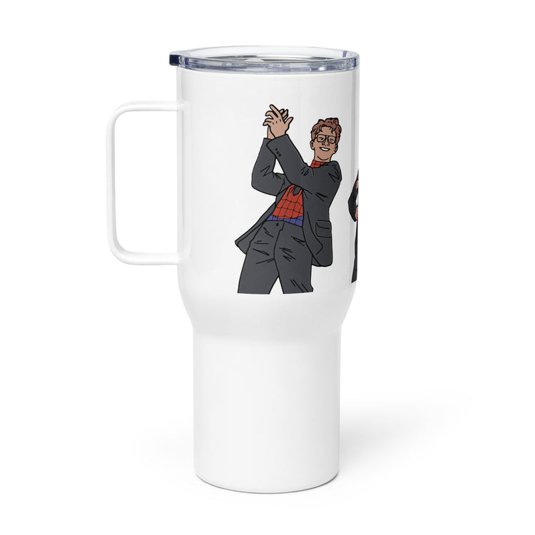 Dancing Spiders Travel Mug with a Handle - Fandom-Made