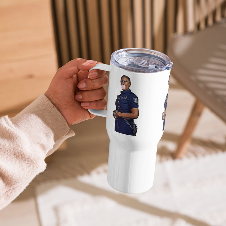 Henrietta Wilson Travel Mug with a Handle - Fandom-Made