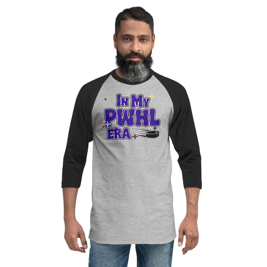 In My PWHL Era Unisex 3/4 Sleeve Raglan Shirt - Fandom-Made