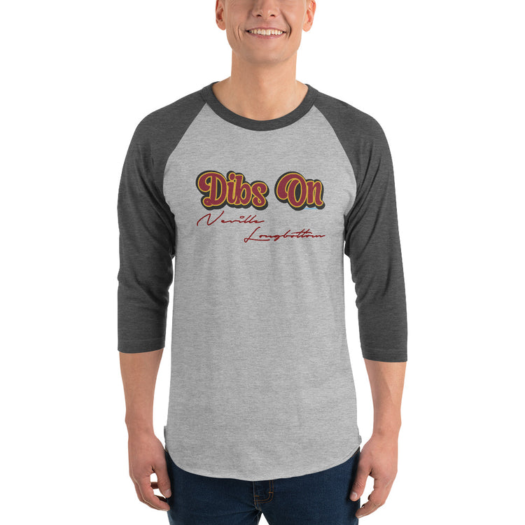 Dibs On Neville Longbottom Unisex 3/4 Sleeve Raglan Shirt - Fandom-Made