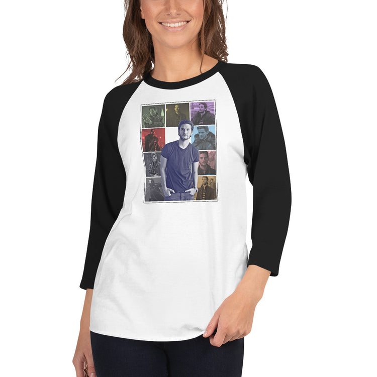 Ben Barnes Eras 3/4 Sleeve Raglan Shirt - Fandom-Made