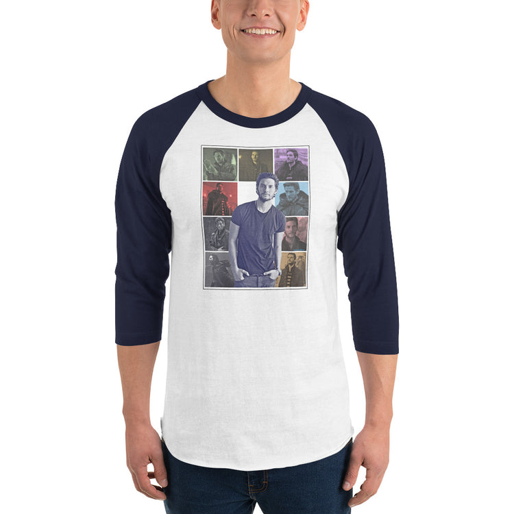 Ben Barnes Eras 3/4 Sleeve Raglan Shirt - Fandom-Made