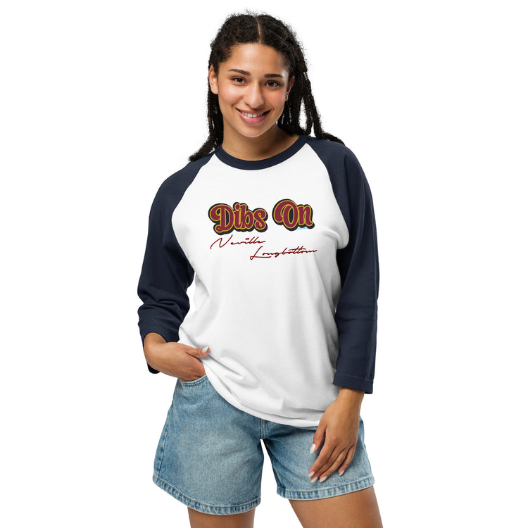 Dibs On Neville Longbottom Unisex 3/4 Sleeve Raglan Shirt - Fandom-Made