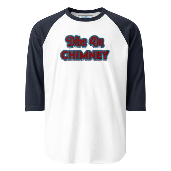 Dibs On Chimney Unisex 3/4 Sleeve Raglan Shirt - Fandom-Made