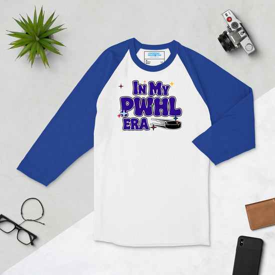 In My PWHL Era Unisex 3/4 Sleeve Raglan Shirt - Fandom-Made