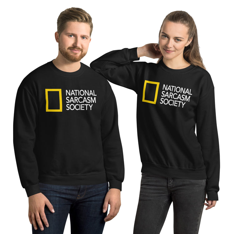 National Sarcasm Society Sweatshirt - Fandom-Made