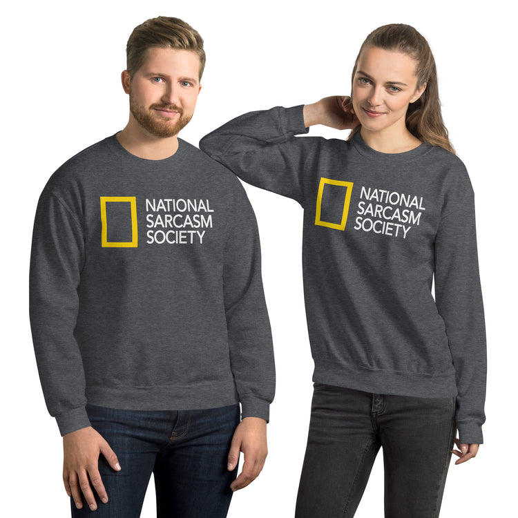 National Sarcasm Society Sweatshirt - Fandom-Made