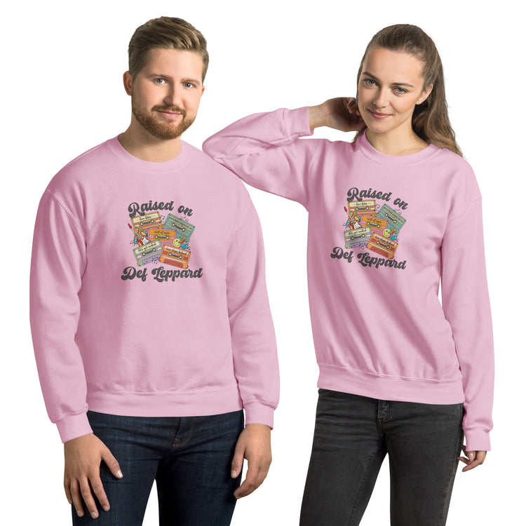 Raised on Def Leppard Unisex Sweatshirt - Fandom-Made