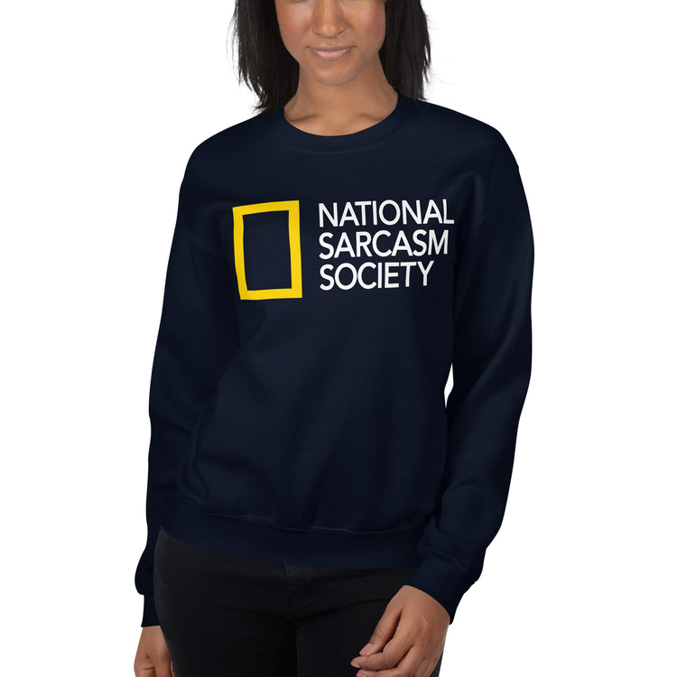 National Sarcasm Society Sweatshirt - Fandom-Made