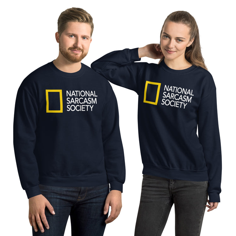 National Sarcasm Society Sweatshirt - Fandom-Made