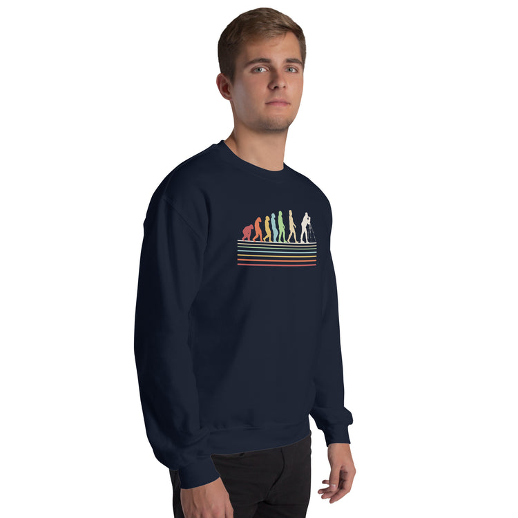 Photographer Evolution Unisex Crew Neck Sweatshirt - Fandom-Made