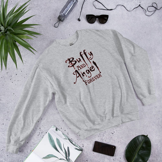 Buffy and Angel Forever Unisex Sweatshirt - Fandom-Made