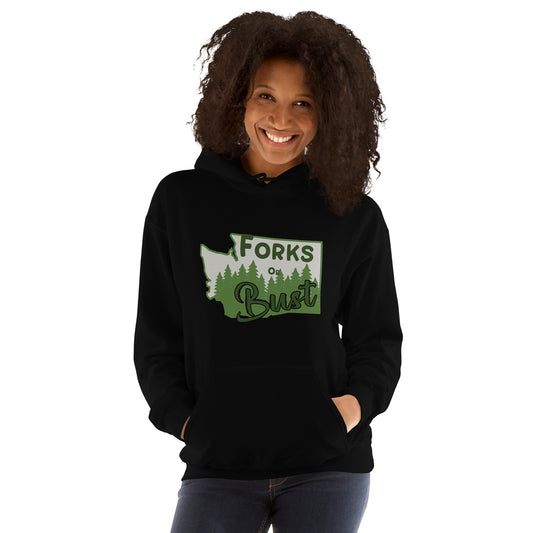 Forks Or Bust Hoodie - Fandom-Made