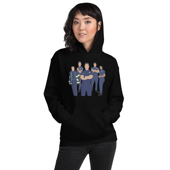 9-1-1 Group Hoodie - Fandom-Made