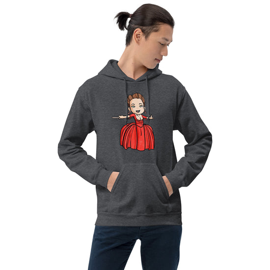 Claire Fraser Red Dress Hoodie - Fandom-Made