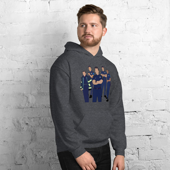 9-1-1 Group Hoodie - Fandom-Made