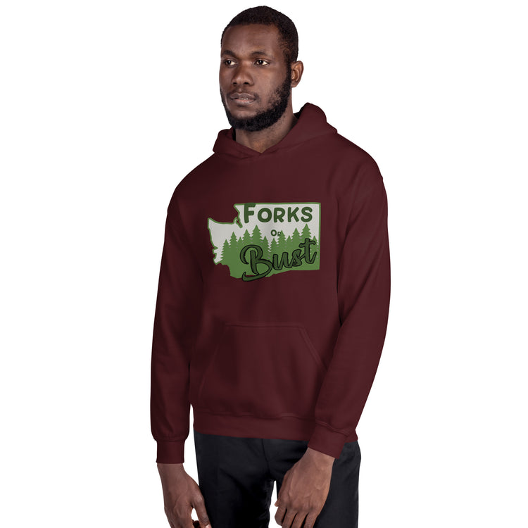 Forks Or Bust Hoodie - Fandom-Made
