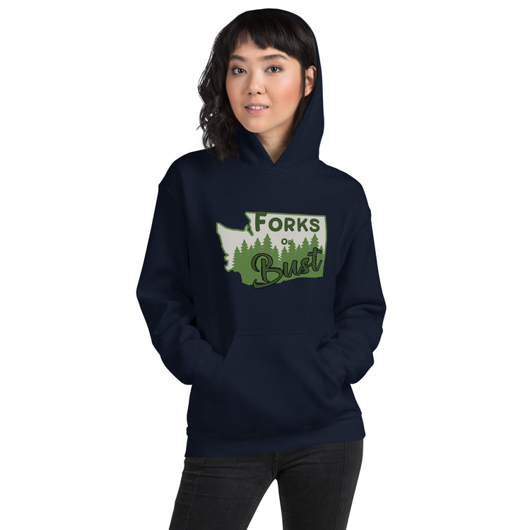 Forks Or Bust Hoodie - Fandom-Made