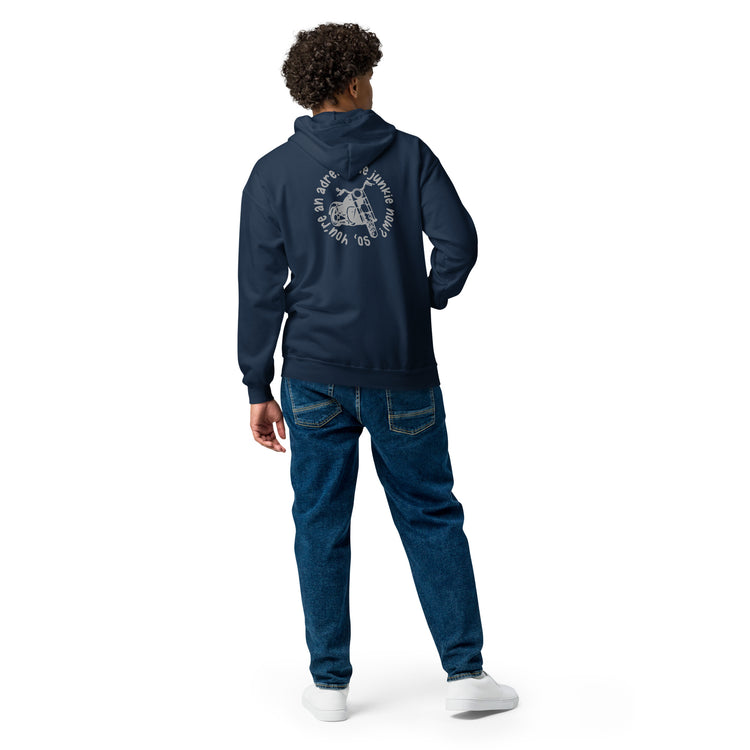 Adrenaline Junkie Heavy Blend Zip Hoodie - Fandom-Made
