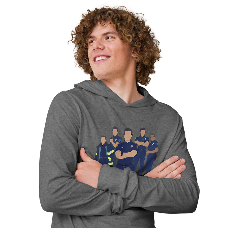 9-1-1 Group Long Sleeve Tee - Fandom-Made