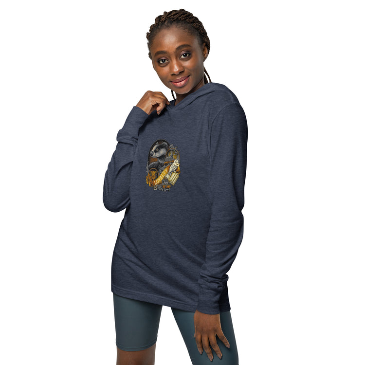 Hufflepuff Loyalty Unisex Hooded Long Sleeve Tee - Fandom-Made