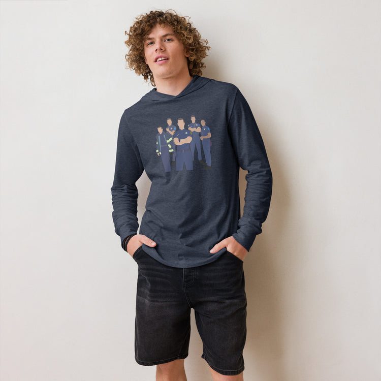 9-1-1 Group Long Sleeve Tee - Fandom-Made