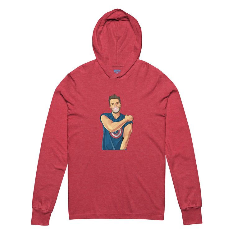 Chris Evans Unisex Hooded Long Sleeve Tee - Fandom-Made