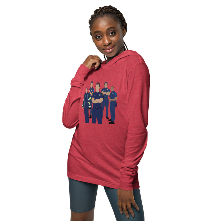 9-1-1 Group Long Sleeve Tee - Fandom-Made