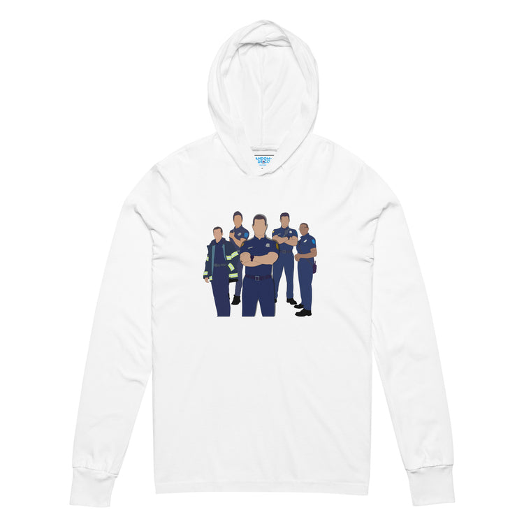 9-1-1 Group Long Sleeve Tee - Fandom-Made