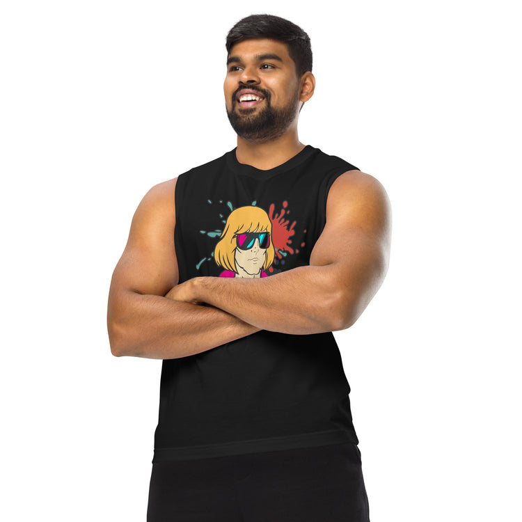 By the Power Of Cool Muscle Shirt - Fandom-Made