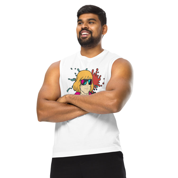 By the Power Of Cool Muscle Shirt - Fandom-Made