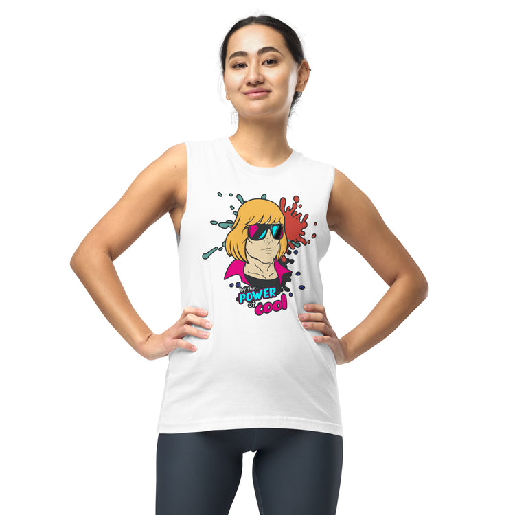By the Power Of Cool Muscle Shirt - Fandom-Made