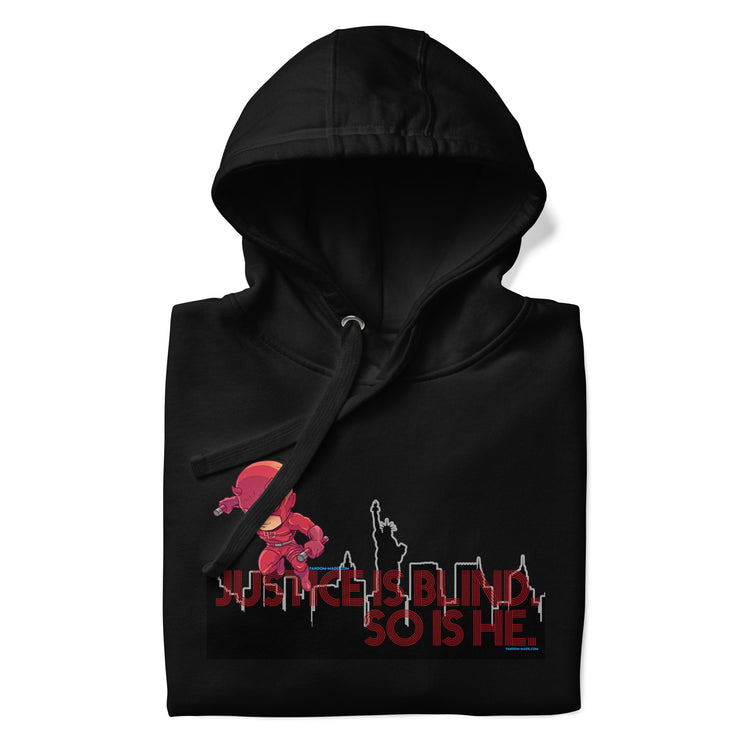 Justice Is Blind Unisex Premium Hoodie - Fandom-Made