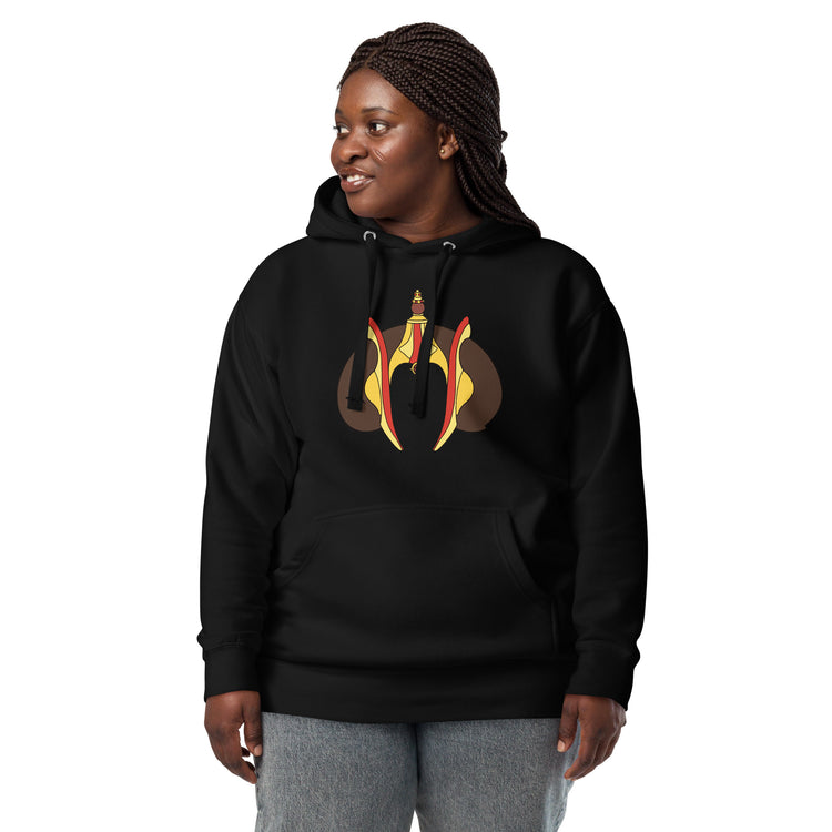 Padme Headdress Unisex Premium Hoodie - Fandom-Made