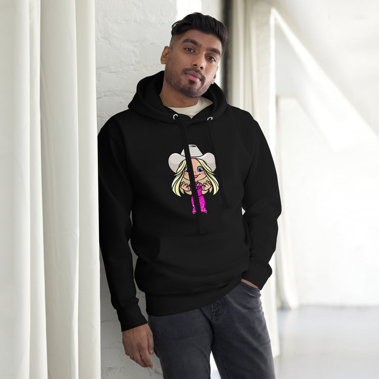 Western Barbie Unisex Premium Hoodie - Fandom-Made