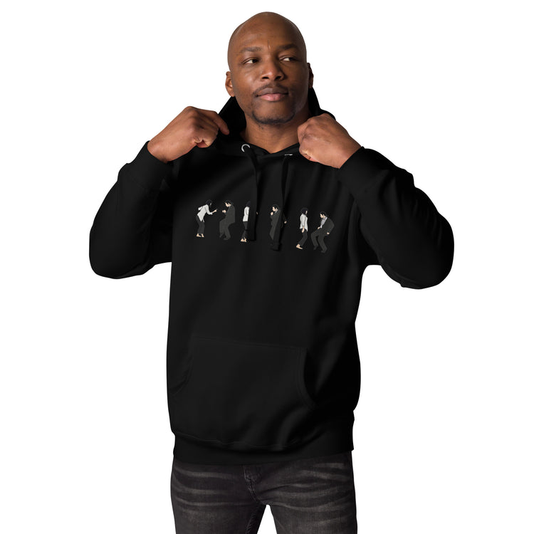 Pulp Fiction Dance Off Unisex Premium Hoodie - Fandom-Made