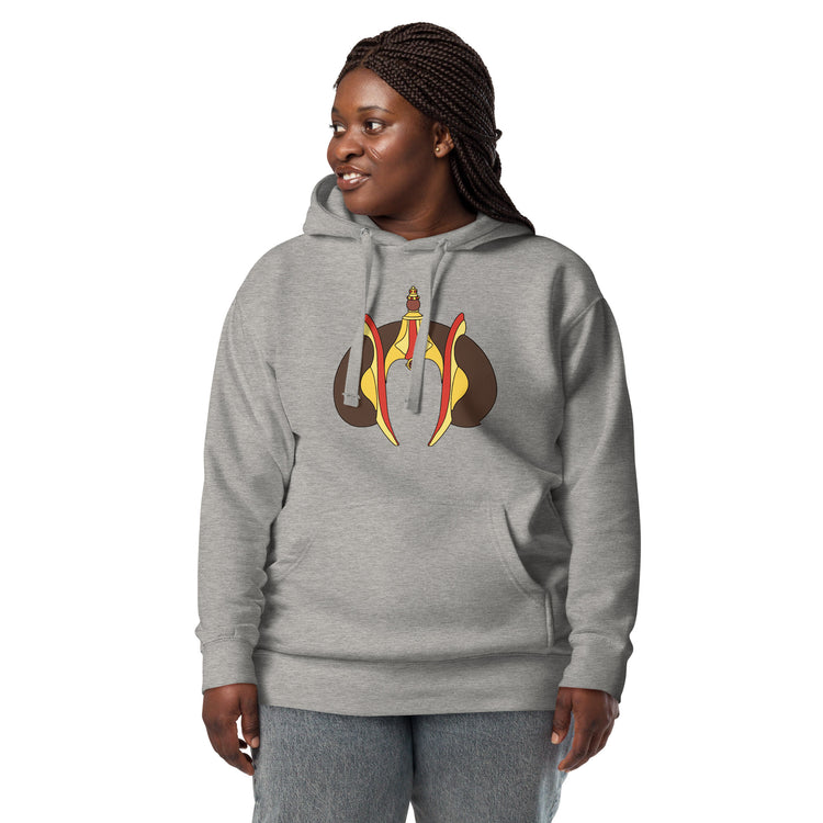 Padme Headdress Unisex Premium Hoodie - Fandom-Made