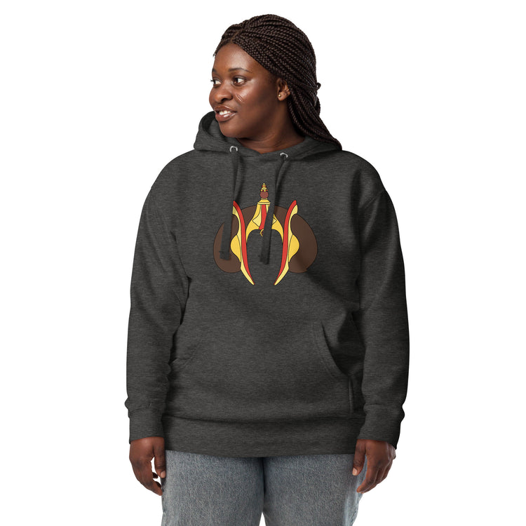 Padme Headdress Unisex Premium Hoodie - Fandom-Made