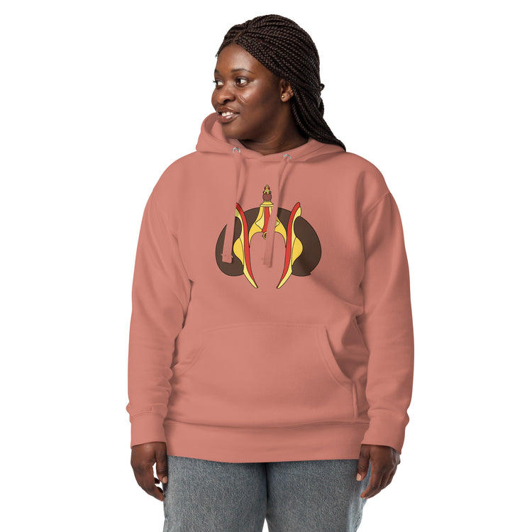 Padme Headdress Unisex Premium Hoodie - Fandom-Made