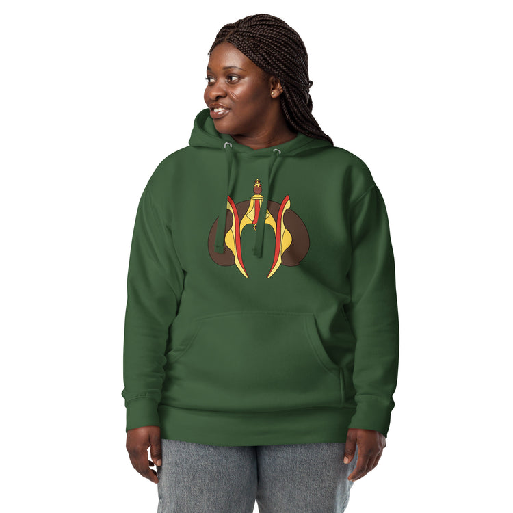 Padme Headdress Unisex Premium Hoodie - Fandom-Made