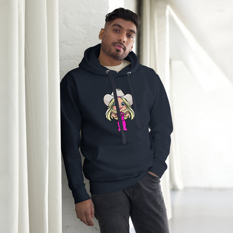 Western Barbie Unisex Premium Hoodie - Fandom-Made
