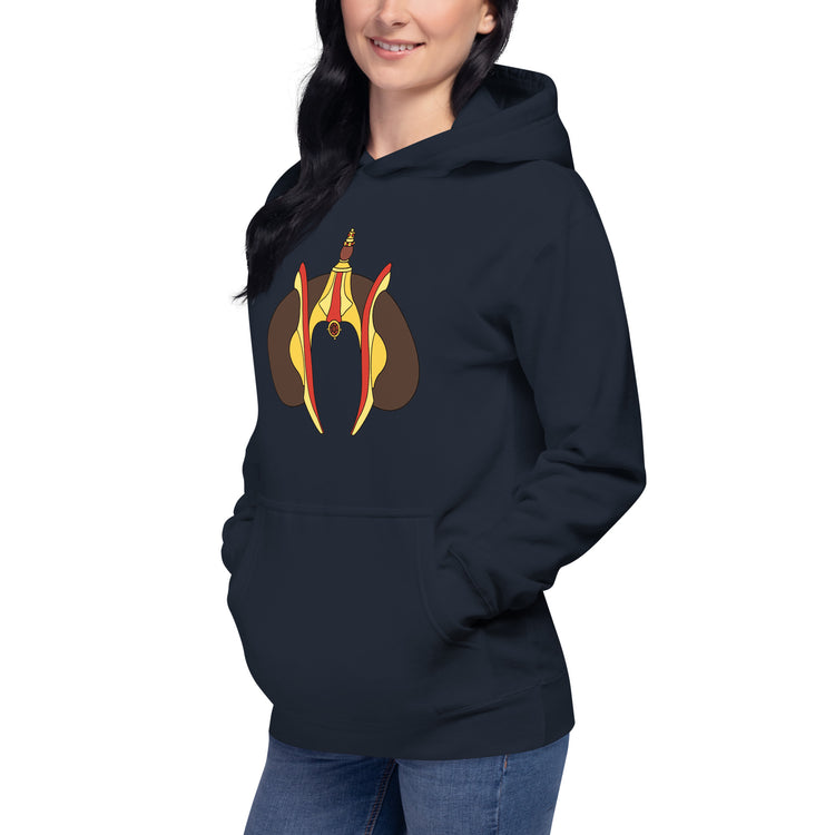 Padme Headdress Unisex Premium Hoodie - Fandom-Made