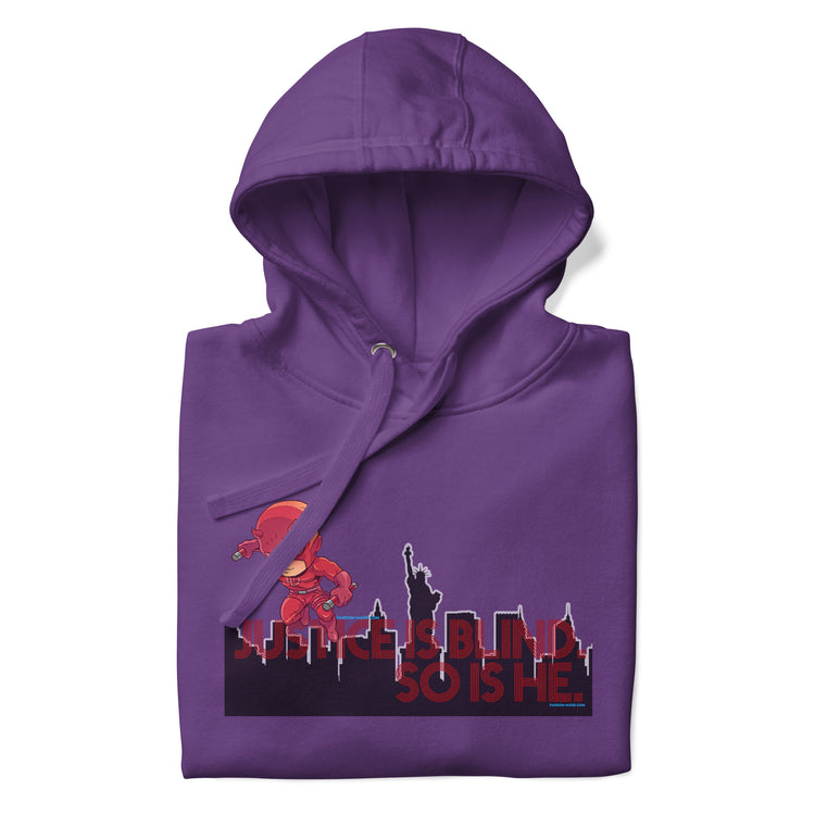 Justice Is Blind Unisex Premium Hoodie - Fandom-Made