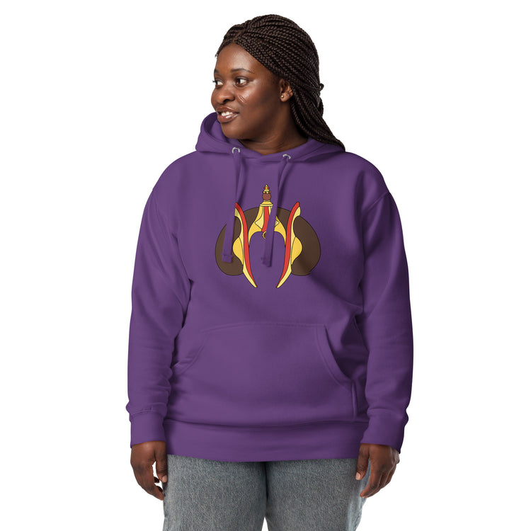 Padme Headdress Unisex Premium Hoodie - Fandom-Made