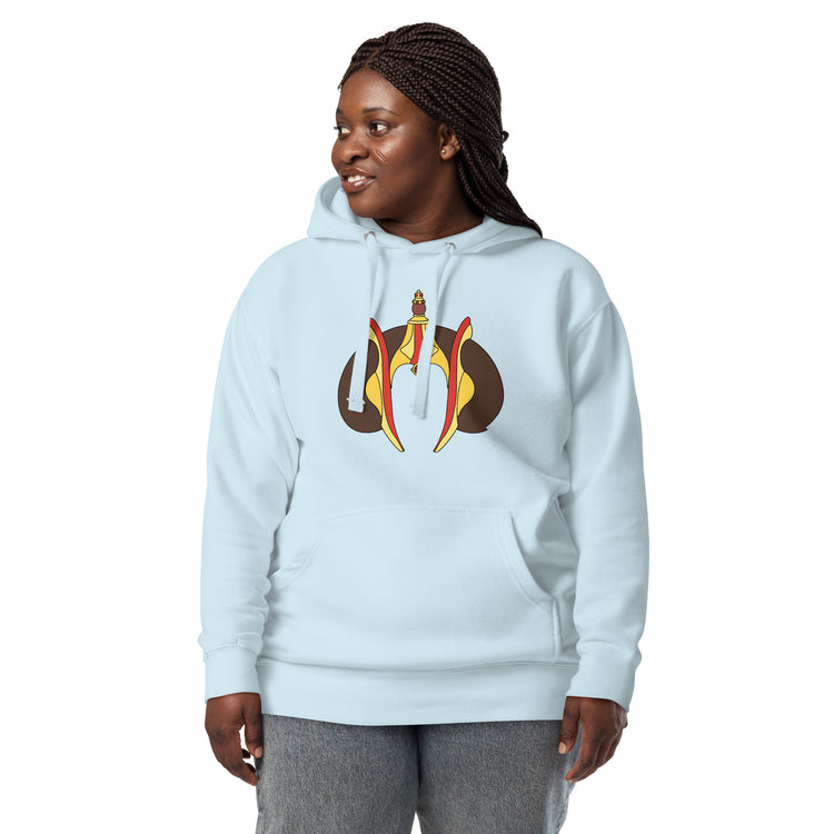 Padme Headdress Unisex Premium Hoodie - Fandom-Made