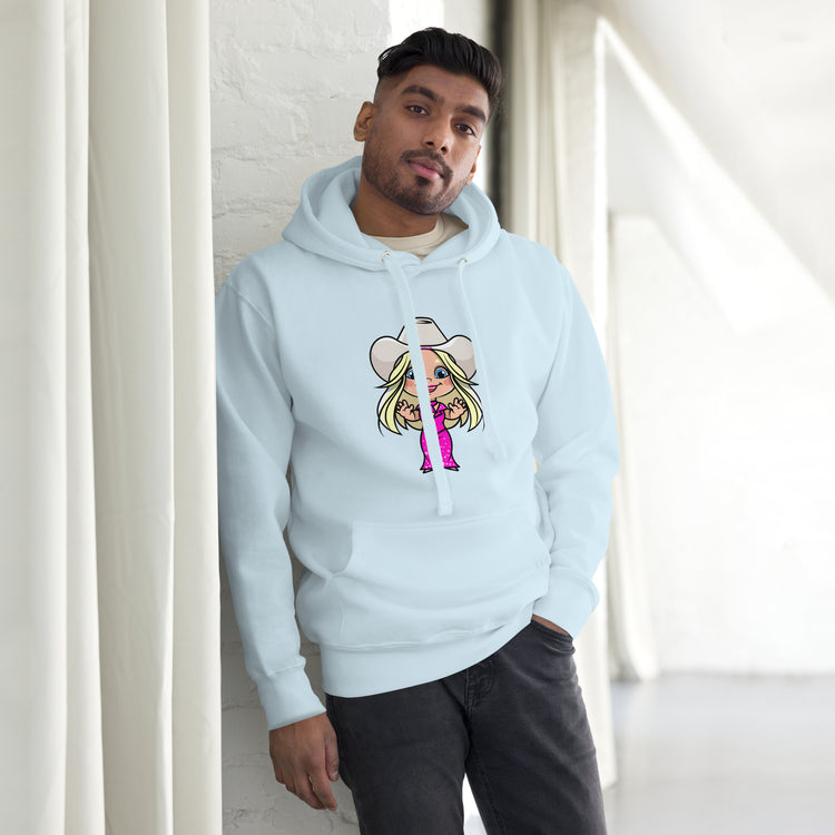 Western Barbie Unisex Premium Hoodie - Fandom-Made
