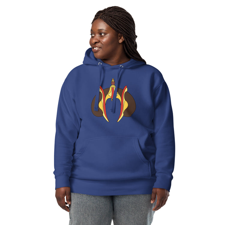 Padme Headdress Unisex Premium Hoodie - Fandom-Made