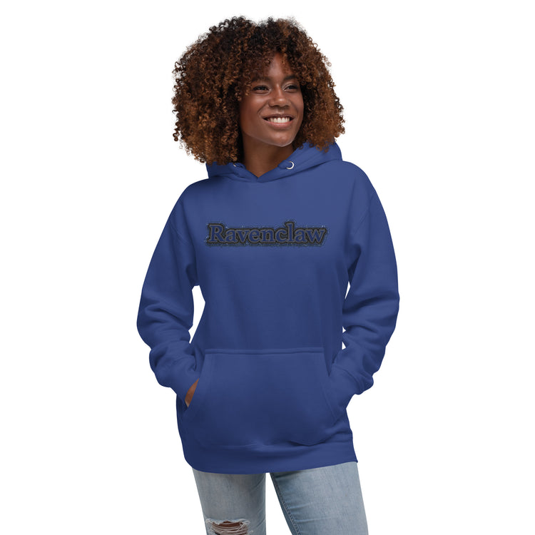Ravenclaw Embroidery Unisex Premium Hoodie - Fandom-Made